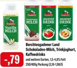 Feneberg Berchtesgadener Land Schokoladen-Milch, Trinkjoghurt, Kaffeedrinks Angebot