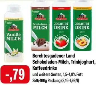 Feneberg Berchtesgadener Land Schokoladen-Milch, Trinkjoghurt, Kaffeedrinks Angebot