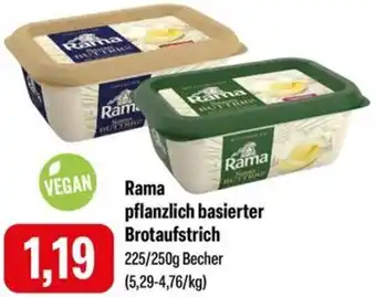 Feneberg Rama pflanzlich basierter Angebot