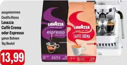 Feneberg Lavazza Caffè Crema oder Espresso Angebot