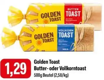 Feneberg Golden Toast Butter- oder Vollkorntoast Angebot