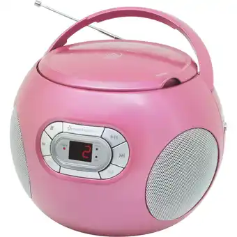 Netto Marken-Discount Soundmaster SCD2120PI UKW Radio CD Boombox Angebot