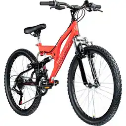 Netto Marken-Discount Galano FS180 Jugendfahrrad 24 Zoll Mountainbike ab 8 Jahre 130 - 145 cm 21 Gänge Angebot