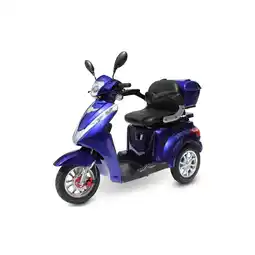 Netto Marken-Discount ECO ENGEL 501 Elektroroller, 25 km/h mit 30 Ah Li-Io Akku herausnehmbar, Blau Angebot