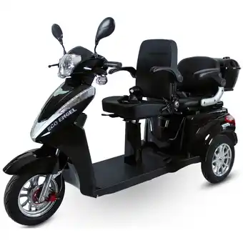Netto Marken-Discount ECO ENGEL 503, Zweisitzer Senioren- / Elektromobil, 25 km/h mit Li-io 30 AH Akku, Schwarz Angebot