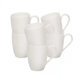 Netto Marken-Discount vivo Villeroy & Boch Group Kaffeebecher Basic White 260 ml 6er Set Angebot