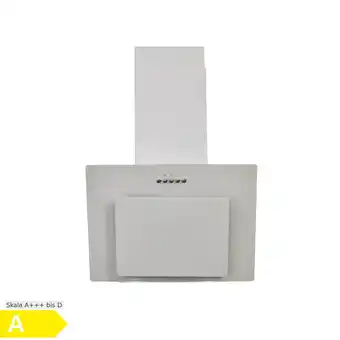 Netto Marken-Discount PKM 9039XW Glas weiß Dunstabzugshaube Randabsaugung 60cm Schräghaube Angebot
