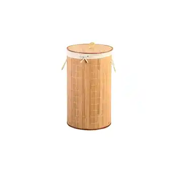 Netto Marken-Discount Kesper Wäschesammler, Bambus, FSC - Hell Angebot