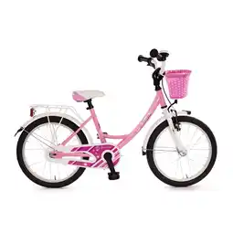 Netto Marken-Discount Bachtenkirch 18 Kinderfahrrad MY BONNIE rosa/ weiß Angebot