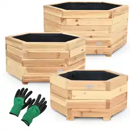 Netto Marken-Discount holz4homeÂ 3er Set Outdoor PflanzenkÃ¼bel Angebot