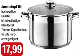 Feneberg Jumbotopf 10 l Angebot