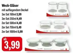 Feneberg Weck-Gläser Angebot