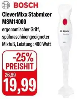 Feneberg BOSCH Clever Mixx Stabmixer MSM14000 Angebot