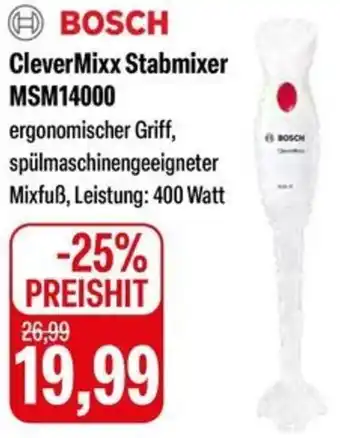 Feneberg BOSCH Clever Mixx Stabmixer MSM14000 Angebot