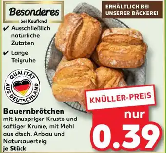 Kaufland Bauernbrötchen Angebot