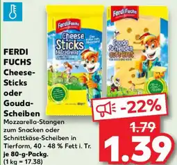 Kaufland FERDI FUCHS Cheese Sticks oder Gouda Scheiben Angebot