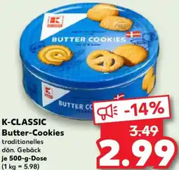 Kaufland K-CLASSIC Butter-Cookies Angebot