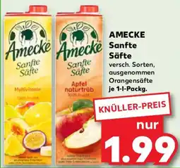 Kaufland AMECKE Sanfte Säfte Angebot
