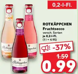 Kaufland ROTKÄPPCHEN Fruchtsecco Angebot