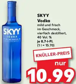 Kaufland SKYY Vodka Angebot