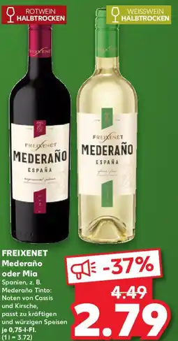 Kaufland FREIXENET Mederaño oder Mia Angebot