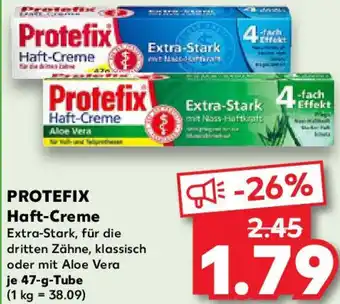 Kaufland PROTEFIX Haft-Creme Angebot