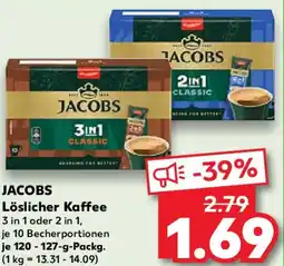 Kaufland JACOBS Löslicher Kaffee Angebot
