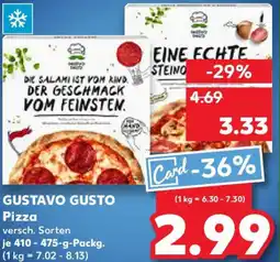 Kaufland GUSTAVO GUSTO Pizza Angebot