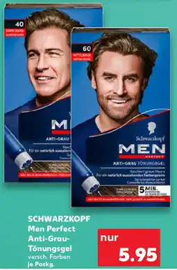 Kaufland SCHWARZKOPF Men Perfect Anti-Grau Tönungsgel Angebot