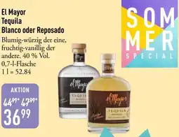 Galeria Markthalle El Mayor Tequila Blanco oder Reposado Angebot