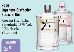 Galeria Markthalle Roku Japanese Craft oder Blossom Gin Angebot
