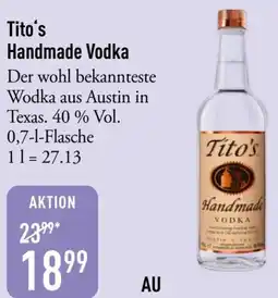 Galeria Markthalle Tito's Handmade Vodka Angebot