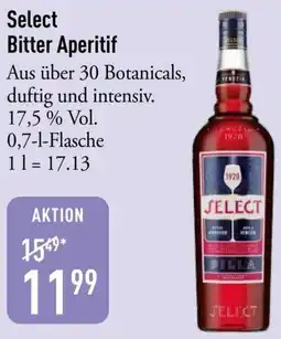 Galeria Markthalle Select Bitter Aperitif Angebot