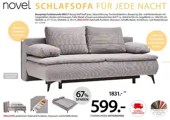 Zurbrüggen Novel Boxspring-Funktionssofa MELLY Angebot