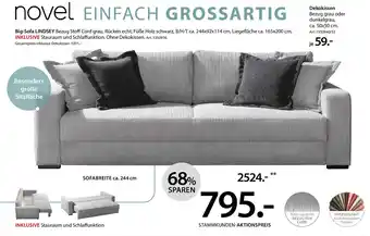 Zurbrüggen Novel Big-Sofa LINDSEY Angebot