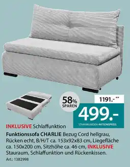 Zurbrüggen Xora Funktionssofa CHARLIE Angebot