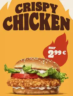 Burger King Crispy chicken Angebot