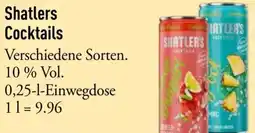 Galeria Markthalle Shatlers Cocktails Angebot