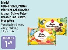 Galeria Markthalle Friedel Gelee Früchte, Pfefferminztaler, Schoko Gelee Angebot