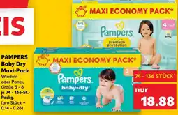 Kaufland PAMPERS Baby Dry Maxi-Pack Angebot