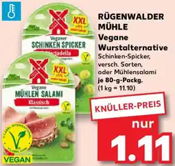Kaufland RÜGENWALDER MÜHLE Vegane Wurstalternative Angebot