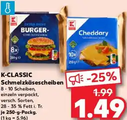Kaufland K-CLASSIC Schmelzkäsescheiben Angebot
