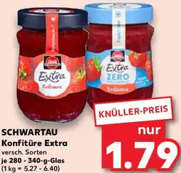 Kaufland SCHWARTAU Konfitüre Extra Angebot