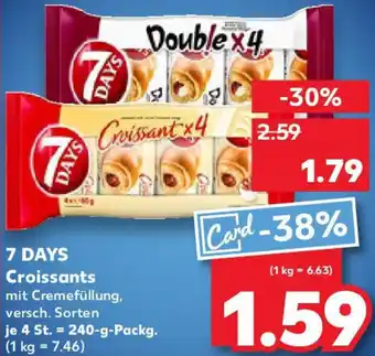 Kaufland 7 DAYS Croissants Angebot