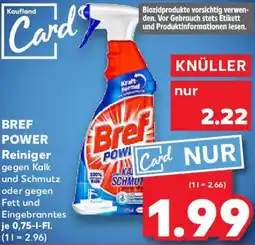 Kaufland BREF POWER Reiniger Angebot
