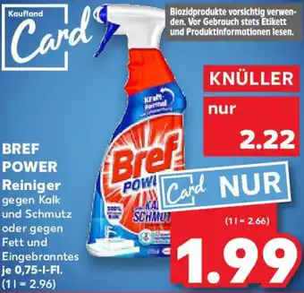 Kaufland BREF POWER Reiniger Angebot