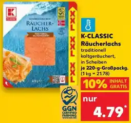 Kaufland K-CLASSIC Räucherlachs Angebot