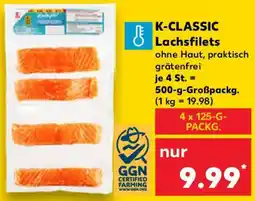Kaufland K-CLASSIC Lachsfilets Angebot