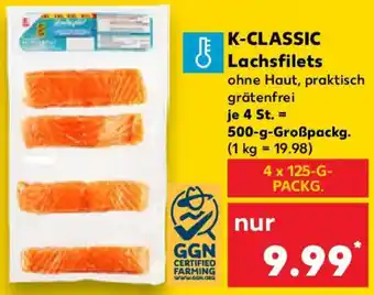 Kaufland K-CLASSIC Lachsfilets Angebot