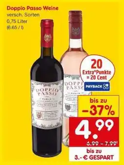 Netto Marken-Discount Doppio Passo Weine Angebot